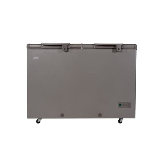 Haier 14CFT Grey Freezer Double Door Series HDF 385 IM 1