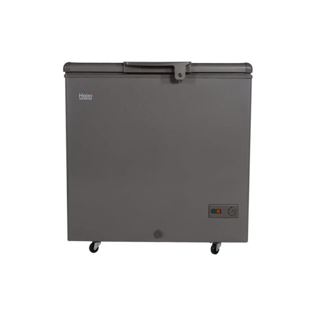 Haier Grey Freezer Single Door Series 8.6 Cuft Inverter HDF-245 IM