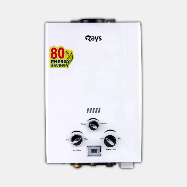 Rays Instant Gas Geyser 10 Liters 10L PB 01