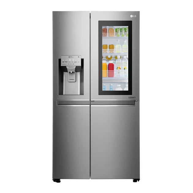 LG 24 Cu Ft Side By Side Refrigerator GR X257CQVV 01 1