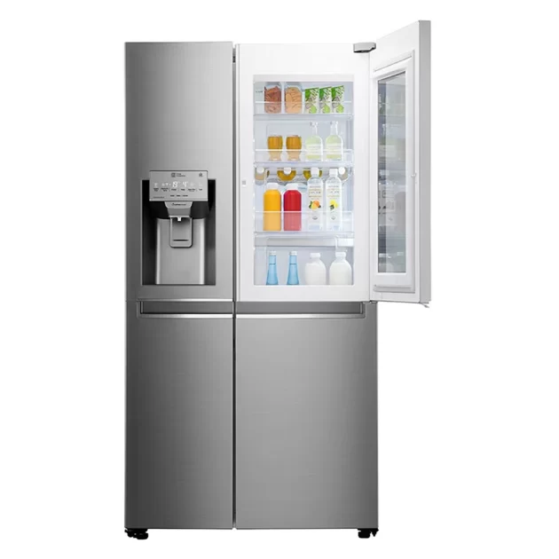 LG 24 Cu Ft Side By Side Refrigerator GR X257CQVV 03 1