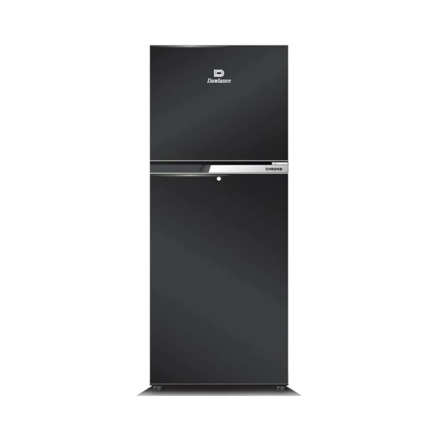 Dawlance 8 CFT Top Mount Refrigerator 9149 Chrome Black 01 min scaled