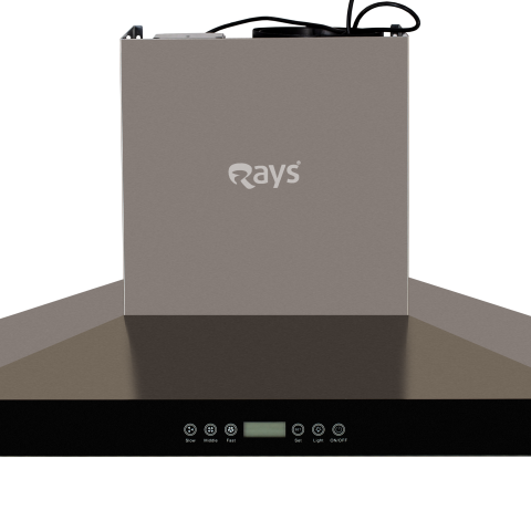 Rays 90cm Sensor Kitchen Hood HT90 SS