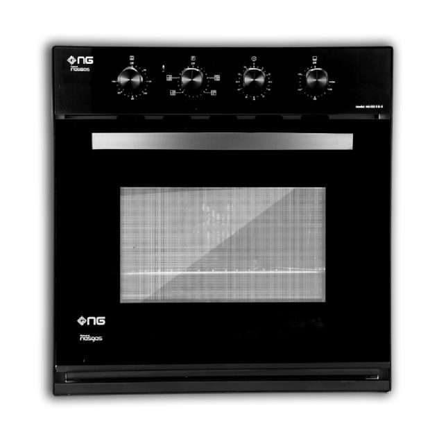 Nasgas 55L Electric and Gas Built-in Oven NG-550 Glass Panel