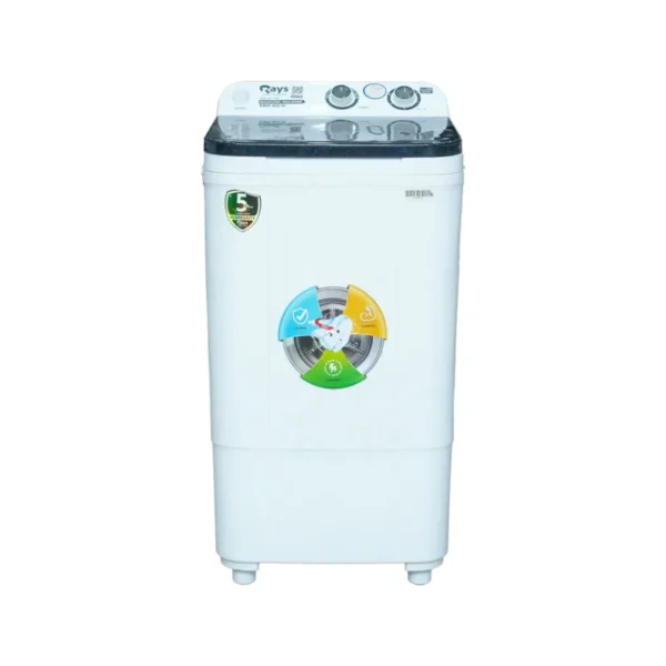 Rays 8kg Semi-Automatic Washer RWM-800BL