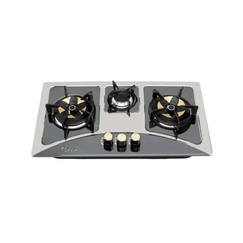 Rays Kitchen Hob 3 Burners Stainless Steel RA 06 BR