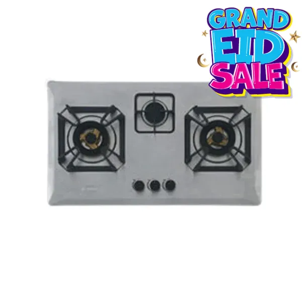 Canon 3 Burners Stainless Steel Gas Kitchen Hob CA-2721
