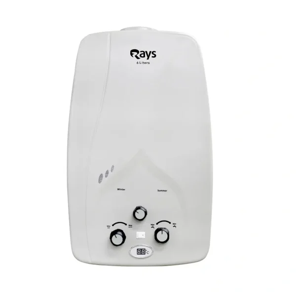 Rays 8L Instant Gas Geyser RIGWH-8LF
