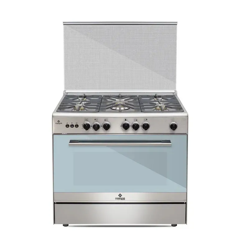 Nasgas 5 Burners Steel Top Cooking Range NG-785