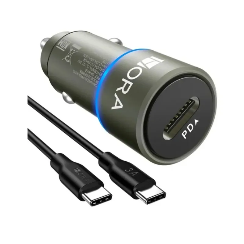 1 Hora 20W Fast Car Charger With C To C Cable GAR-156