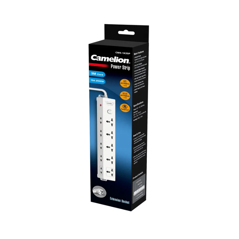 Camelion Power Extension CMS-1K55P Camelion Power Extension CMS-1K55P
