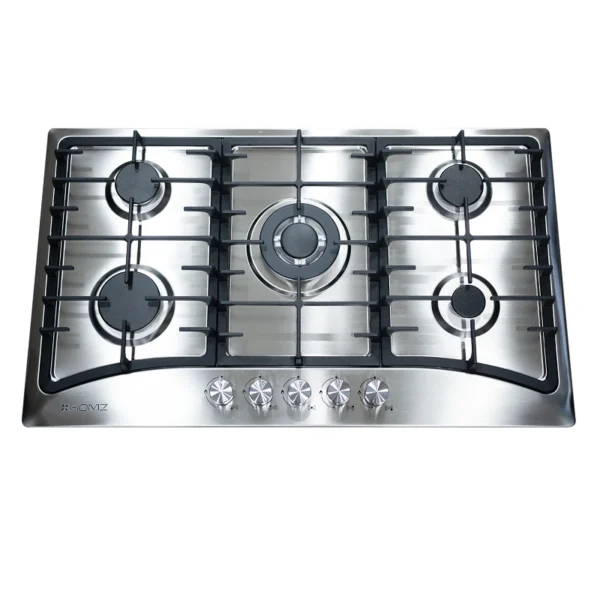 Homz 5 burners Stainless Steel Gas Kitchen Hob HMZ-9510S