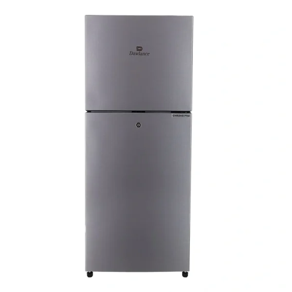 Dawlance 9 CFT Top Mount Refrigerator 9160 Chrome Pro Silver