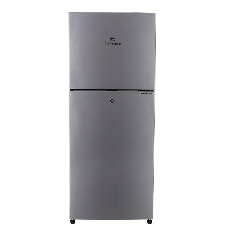 Dawlance 9 CFT Top Mount Refrigerator 9160 Chrome Pro Silver